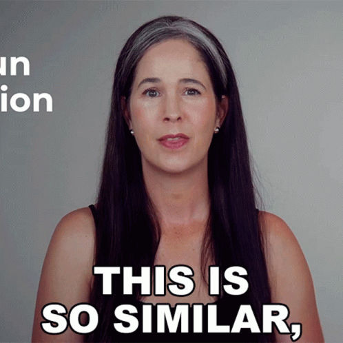 This Is So Similar Yet Different Rachel Smith GIF. This 498 x 498 animated GIF is part of our same same but different collection. Created by rachelsenglish…