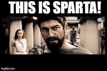 This Is Sparta Beowulf GIF