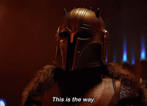 This Is The Way Mandalorian GIF. This 498 x 357 animated GIF is part of our mandalorian this is the way collection. Related themes include its true. Created…