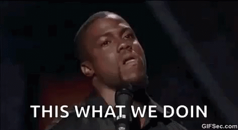 This Is What We Doin Kevin Hart GIF. This 472 x 258 animated GIF is part of our kevin hart nigga collection. Created by kaihood. View the original…