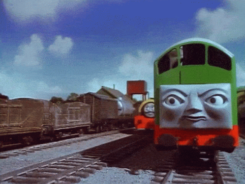 Thomas The Tank Engine Bill And Ben GIF. This 498 x 375 animated GIF is part of our i like trains collection. Related themes include funny, train. Created…