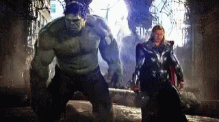 Thor Hulk GIF. This 320 x 178 animated GIF is part of our hulk trump collection. Related themes include hulk. Created by DavidWard3. View the original…