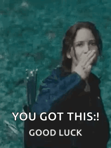 Three Finger Salute Good Luck GIF