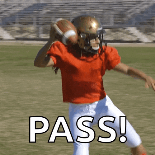 Throw The Football Michelle Khare GIF