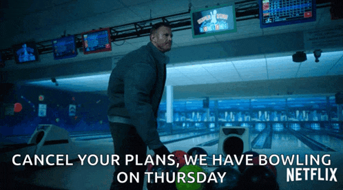 Throwing Bowling Ball Mad GIF