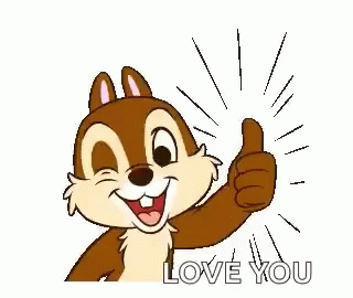 Thumbs Up Chipmunk GIF. This 320 x 270 animated GIF is part of our gracias por su atencion para diapositivas collection. Related themes include great job…