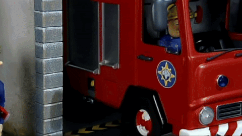 Thumbs Up Fireman GIF