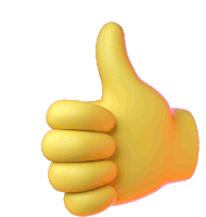 Thumbs Up Nice Sticker