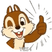 Thumbs Up Wink Sticker