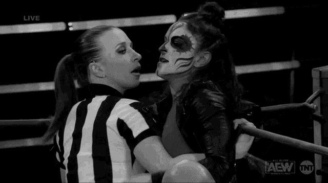 Thunder Rosa Aew GIF