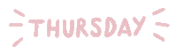Thursday Catharinas Sticker
