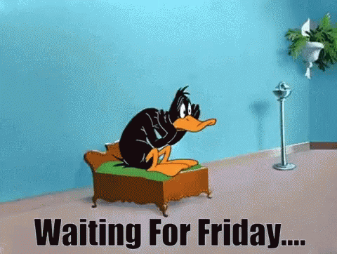Thursday Me Waiting For Friday GIF. This 480 x 362 animated GIF is part of our lustiger dienstag collection. Related themes include thursday. Created by…