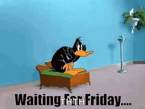 Thursday Me Waiting For Friday GIF