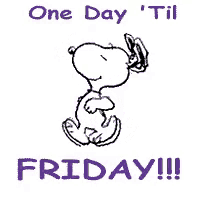 Thursday Snoopy GIF