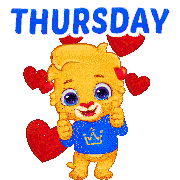 Thursday Wonderful Thursday Sticker