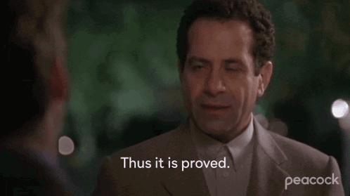 Thus It Is Proved Adrian Monk GIF