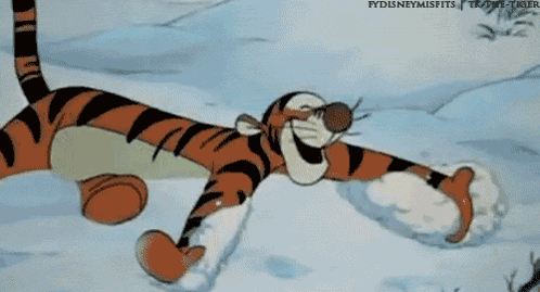 Tigger Snow GIF