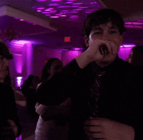 Tiktok Rizz Party Blue Tie GIF