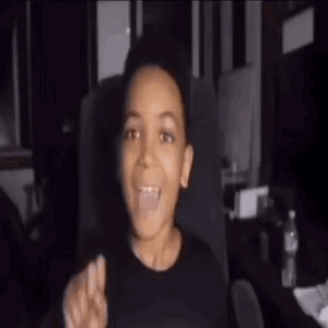 Tiktok Stickers Little Kid Peace Sign GIF