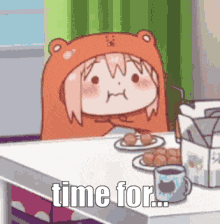 Time For Pasta Toscana Anime Lunch GIF