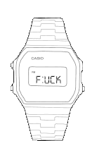 Time Fuck Sticker