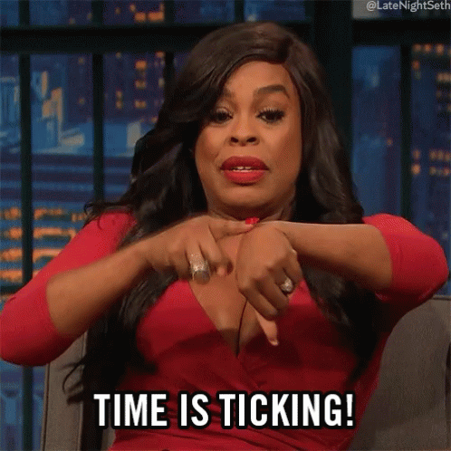 Time Is Ticking Hurry GIF