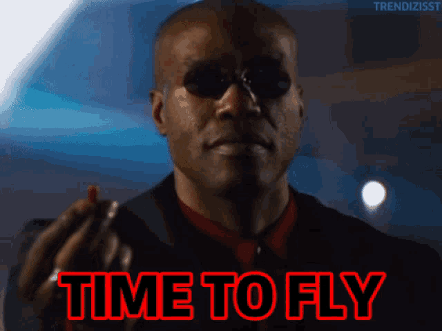 Time To Fly Matrix GIF