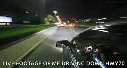 Timelapse Driving GIF
