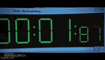 Times Up Independence Day GIF