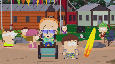 Timjim South Park GIF. This 400 x 225 animated GIF is part of our south park timmy collection. Created by peachy6206. View the original animation, share it…