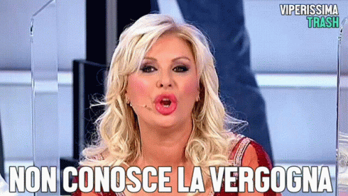 Tina Cipollari Viperissima Uominiedonne Trash Gif Reaction Tv GIF. This 498 x 281 animated GIF is part of our tina cipollari collection. Created by…