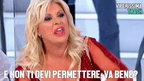 Tina Cipollari Viperissima Uominiedonne Trash Gif Reaction Tv GIF. This 498 x 281 animated GIF is part of our tina cipollari collection. Created by…