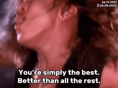 Tina Turner The Best GIF