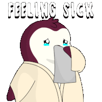 Tired Covid Sticker