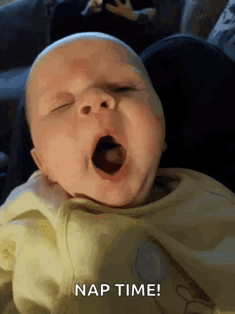 Tired Yawn GIF