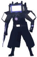 Titan Tv Man Sticker