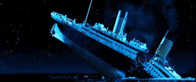 Titanic Breaks GIF