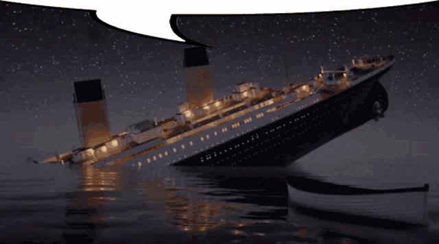 Titanic Speech Bubble GIF