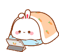 Tkthao219 Bunny Sticker