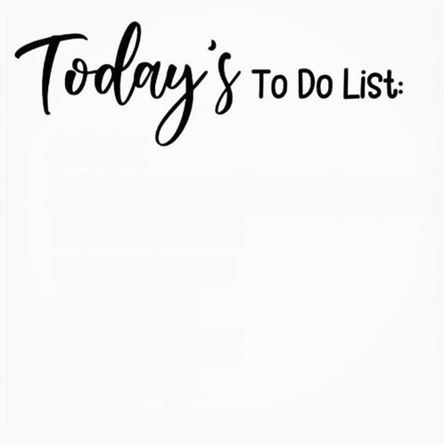 To Do List Smile GIF