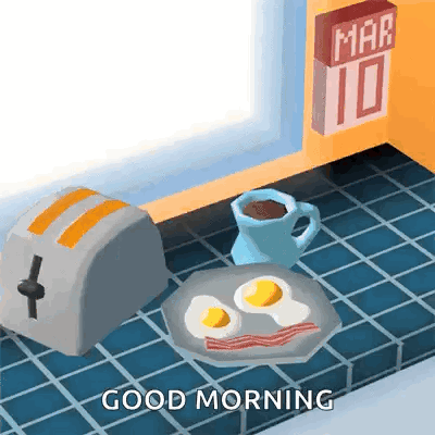 Toast Breakfast GIF
