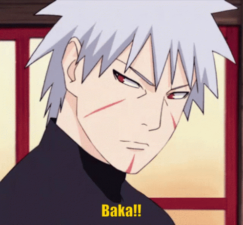 Tobirama Baka GIF