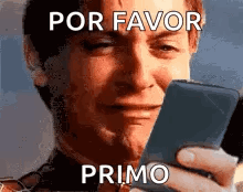 Toby Cry Phone Spider Man Cry Phone GIF
