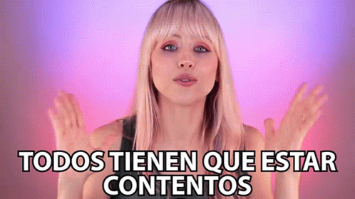 Todos Tienen Que Estar Contentos Superholly GIF