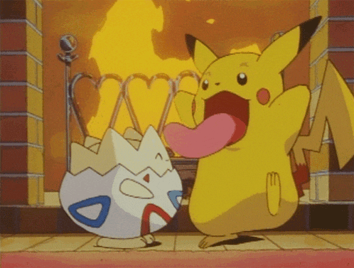 Togepi Pikachu GIF