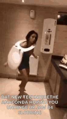 Toilet Seat Girls Night Out GIF