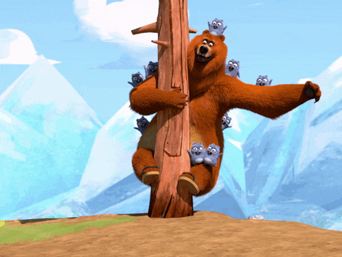 Tom And Jerry Blue Minions GIF