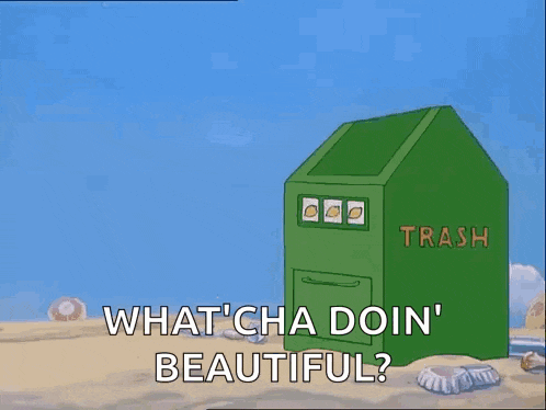 Tom And Jerry Garbage GIF