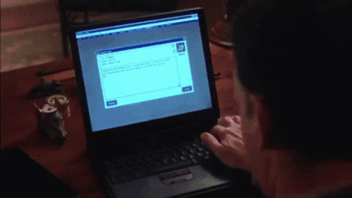 Tom Hanks Email Delete GIF