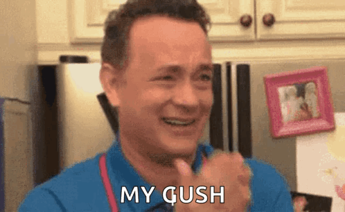 Tom Hanks Happy GIF